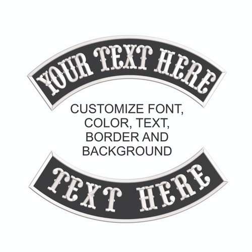 Custom rocker patch - custom,