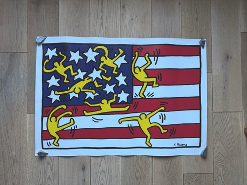 America usa keith haring 80s - usa,