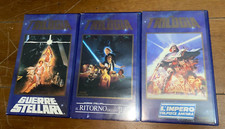 STAR WARS: La trilogia di G. Lucas (1991) 3 VHS FOX VIDEO GUERRE STELLARI