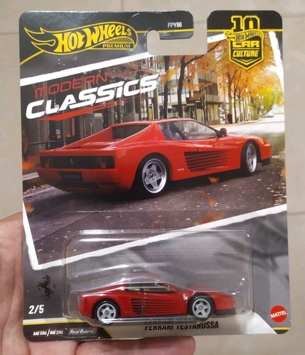 Hot wheels ferrari testarossa - hot,