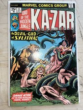 KA-ZAR #11 Higher Grade!!! THE DEVIL GOD OF SYLITHA!! 1975 B61