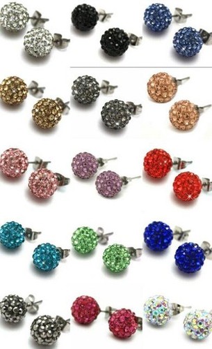 Orecchini abbinati shamballa - abbinati,