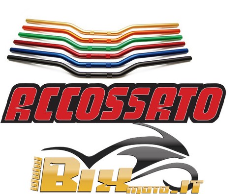 Manubrio moto accossato - manubrio,