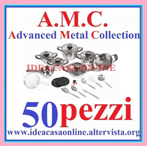 Amc prestige 50pezzi acciaio - prestige,