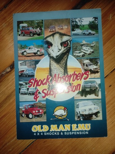Old man emu suspension - emu,