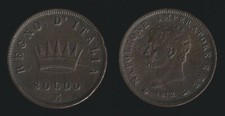 NAPOLEONE 1 SOLDO 1812 M