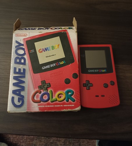 Gameboy color red - color,