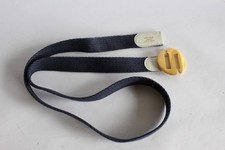 HERMES cintura in pelle bianca