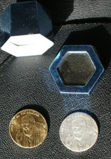 2 Medaglie PADRE PIO simil'