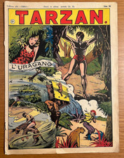 TARZAN Urra  n° 21 - L'Uragano - ORIGINALE 1949 - Ed. Mondiali
