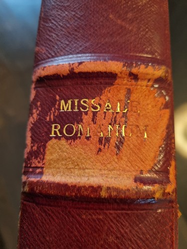 Missale romanum 1925 rarissimo - romanum,