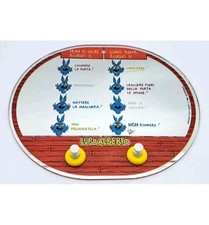 QUADRETTO SPECCHIO APPENDI ABITI-LUPO ALBERTO SILVER-ROTAS DESIGN 1990-VINTAGE