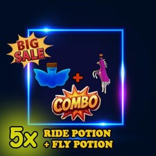 Ride Potion + Fly Potion Combo