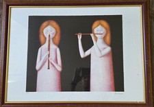 Antonio Bueno - Concertino - 50x70 cm - Acquaforte Acquatinta (con cornice)