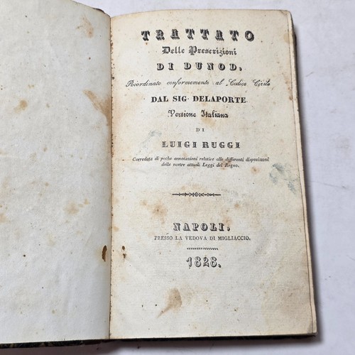 Libro antico 1828 trattato - antico,