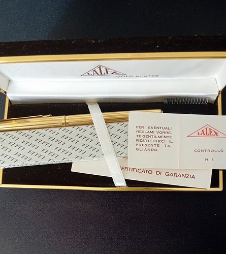 Penna lalex placcata in - , oro