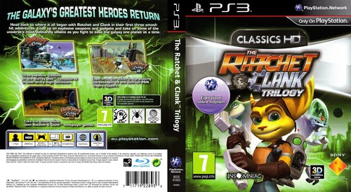 Ratchet and clank trilogy ps3 - ratchet,