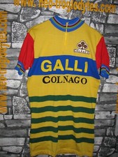 # Vintage Cycling jersey shirt '70s maglia ciclismo bici Galli Colnago   eroica