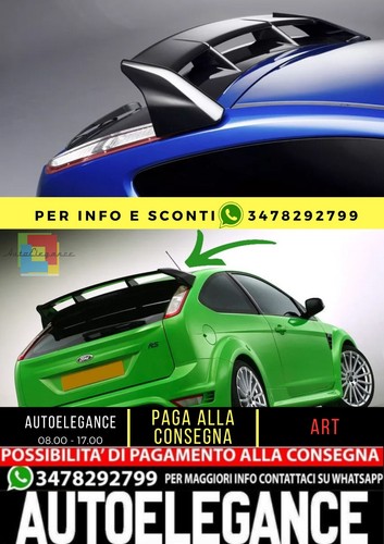 Kit spoiler posteriore adatto - spoiler,