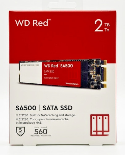 Western digital red sa500 tb - western, 2