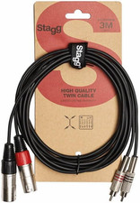 Cavo Doppio RCA Maschio a