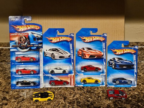 Hot wheels lotto ferrari - wheels,