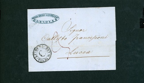 Lettera prefilatelica italia - lettera,