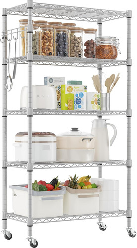 Scaffale con ruote - in, metallo