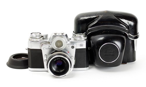 Zeiss ikon contarex - zeiss, bullseye