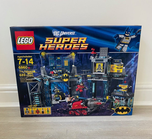 Lego batman 6860 batcaverna - batman,
