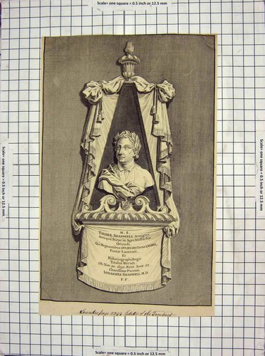 Vecchia stampa antica