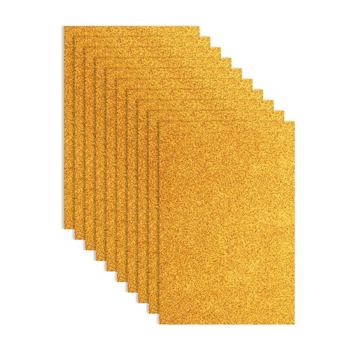 Pezzi fogli schiuma oro - di,