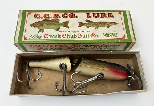 Vintage creek chub - creek, jointed