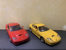 Burago 1/24 FERRARI 550 maranello  1996 Rossa + Gialla 