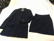 VALENTINO MISS V COMPLETO DONNA GIACCA GONNA VINTAGE CO 7504 TG 42 MADE ITALY