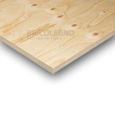 Multistrato Pino Brasiliano Elliottis marino fenolico mm 18 varie misure