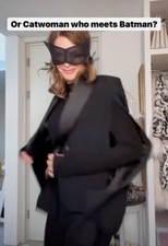 Blazer ZARA Trinny nero con