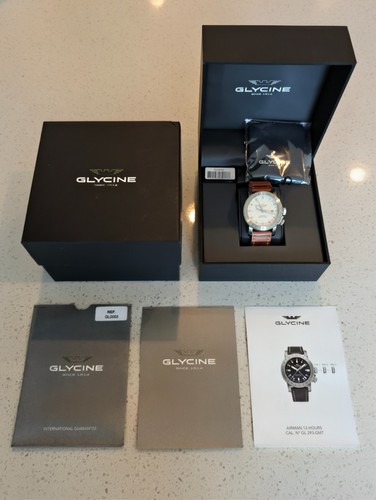 Glycine world timer gmt - timer, gl0055