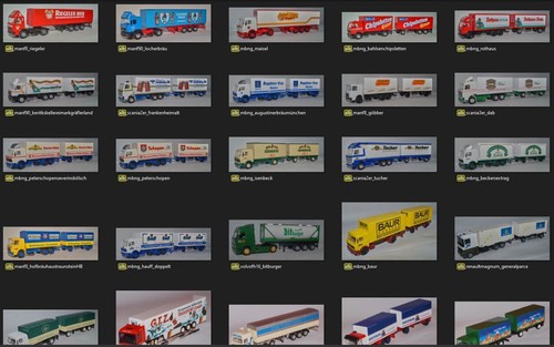 Vari accessori per camion - , e