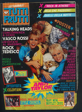 Tutti Frutti n.15 del 1985 Talking Heads Andy Taylor U2 Celentano Vasco Rossi ▓