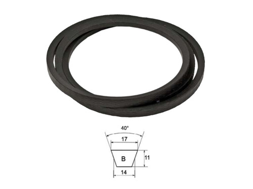 Cinghia trapezoidale per - cinghia, b