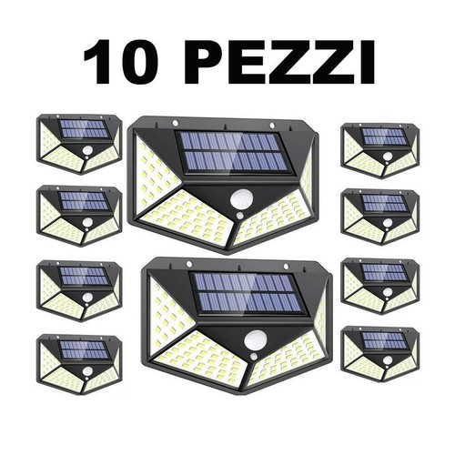 Faretti con pannello solare - faretti,