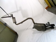 8E0253411BP MARMITTA TUBO DI SCARICO CON SILENZIATORE CENTRALE E TERMINALE POSTE