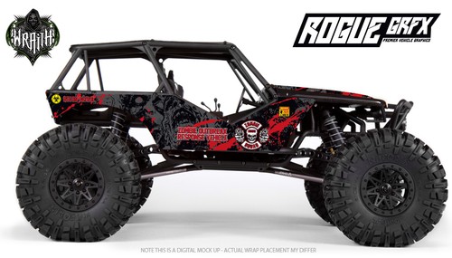 Axial wraith graphic wrap - wraith,