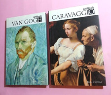 VAN GOGH + CARAVAGGIO (2 LIBRI ARTE)-ELECTA/IL GIORNALE 2005("ARTBOOK" N° 1 E 2)