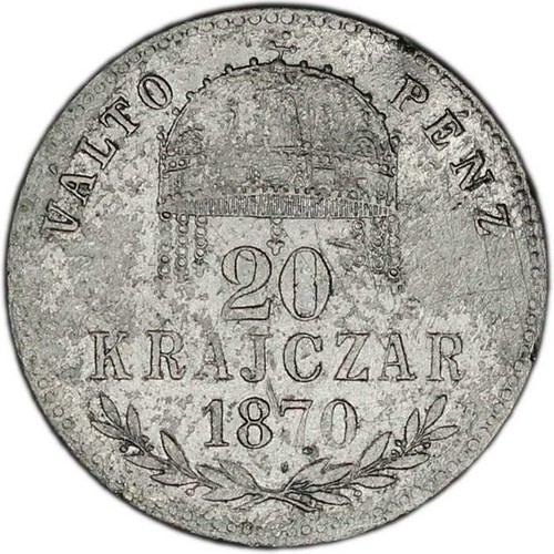 Moneta ungheria krajczar - moneta, 20