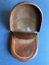 PORTAMONETE - A TACCO IN CUOIO - VERA PELLE ARTIGIANALE - VINTAGE