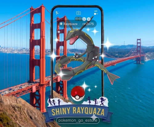 Rayquaza lucky shiny - rayquaza, con