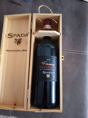 Bottiglia vino amarone spada - vino,