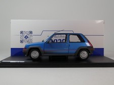 Solido Renault Super 5 GT Turbo MK1 Alpine blue 1985 1/18 S1810004